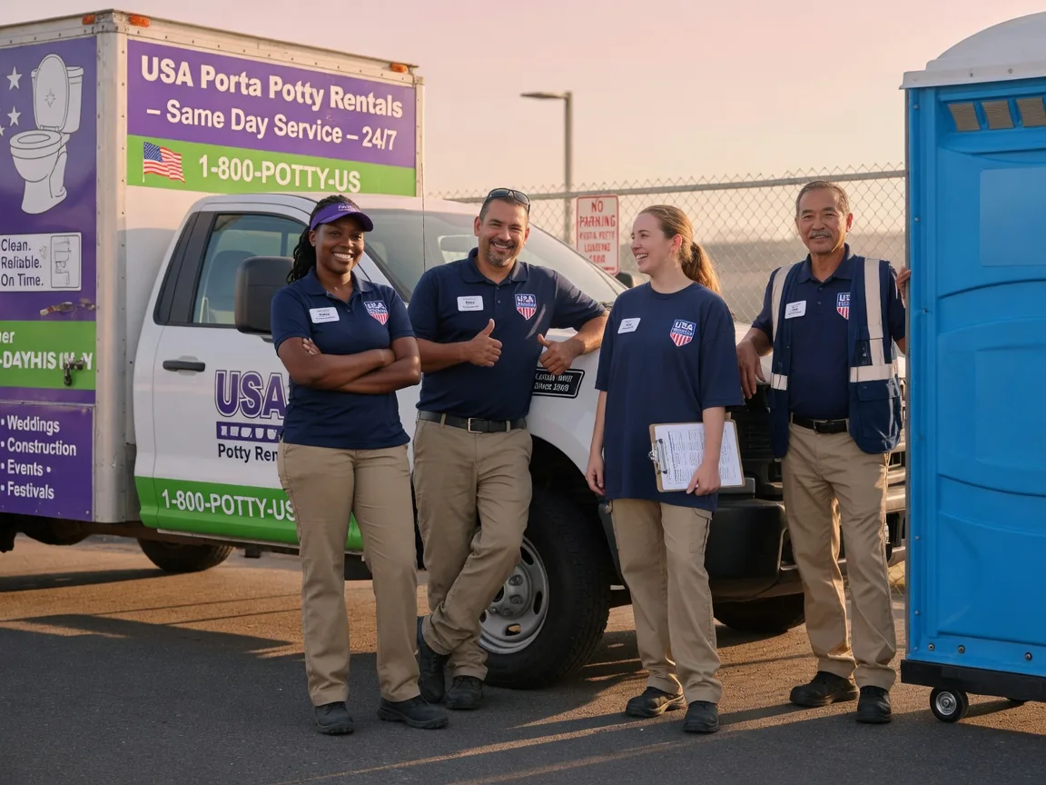 Porta Potty Rental company in Moorestown, NJ